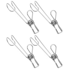  10 Pcs Pinces À Linge Inox A
