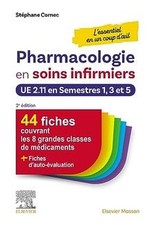 Pharmacologie en soins infirmiers en un coup doeil: ... | Livre | état très bon