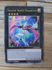 Carte Yu Gi Oh Neuve MAGICIEN TRAPEZE MAGEARTISTE CORE-FR053 1ère édition