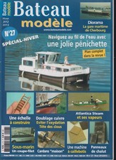 BATEAU MODELE HS N°27 PLAN : PENICHETTE / S-M COUPE FILET / CAILLEBOTI / ECHELLE