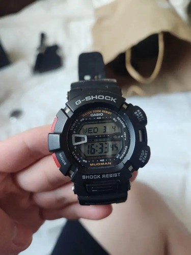 Montre noire casio shock - montre,