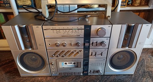 Boombox ghettoblaster jvc - boombox,