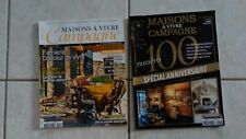 lot 2 revues-MAISONS A VIVRE CAMPAGNE-2019/2020-magazine DECORATION!