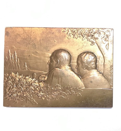 Importante plaque medaille - importante,