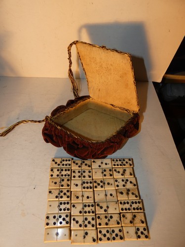 Ancien vintage jeux domino - vintage,