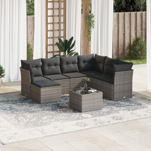 Salon jardin avec coussins - de,