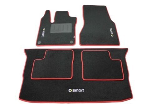 Tapis moquette coffre smart - moquette,