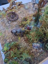 Diorama Soldats  Plastique Napoléon Au Bivouac 