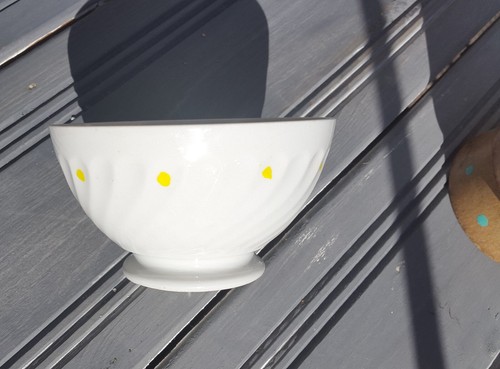 Petit bol porcelaine - , pois