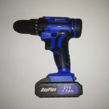 Perceuse Visseuse Tournevis Sans Fil 21V Lumière LED + 1-2 Batteries + Valise