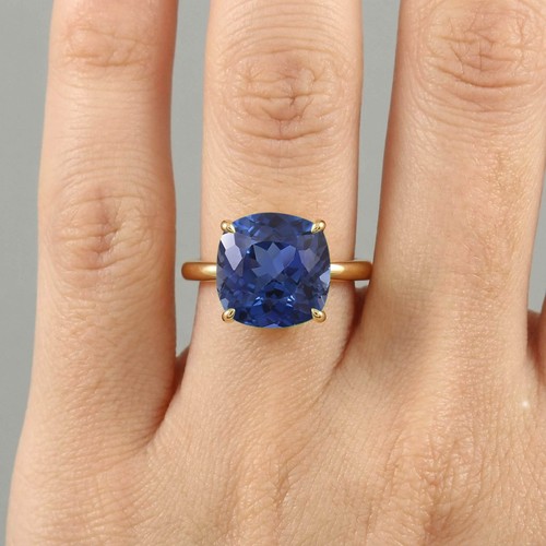 Bague mariage saphir bleu - bague,