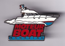 RARE PINS PIN'S .. TV RADIO PRESSE MAGAZINE JOURNAL BATEAU MOTEUR BOAT N°5 ~GC
