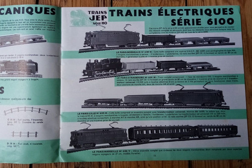 1950 catalogue jep train - c.,
