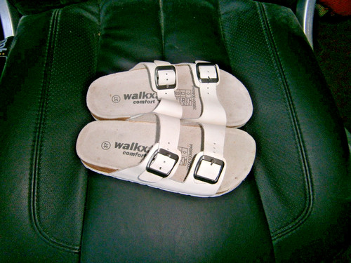 Mules nus pieds walkx cuir - mules,,