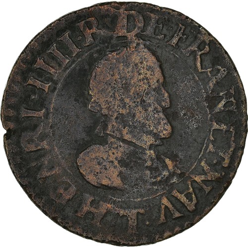 Monnaie france henri iv - monnaie,, france,