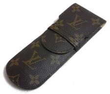 Authentique étui LOUIS VUITTON Stylo Pencil Case PVC #6125