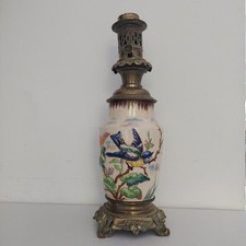 Lampe petrole faience - petrole,