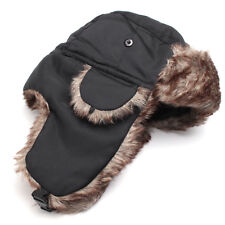 Bonnet Chapka  noir uni