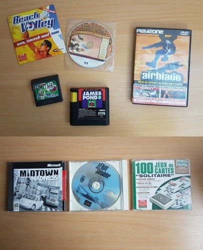 Lot anciens jeux - lot, d'anciens