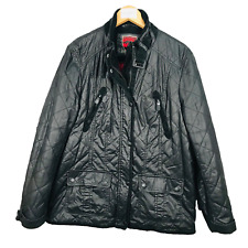 Burton Of London Veste En Cuir Homme Usagé Marron Taille M PGC234PI