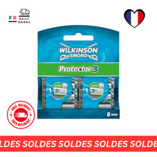 Wilkinson Sword - Protector 3 - Lames de rasoir pour Homme - Pack de 8 lames