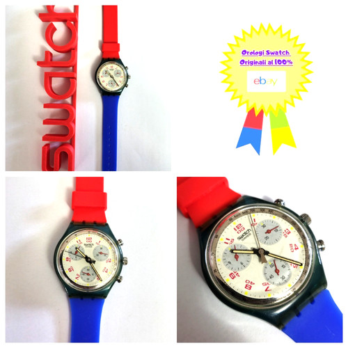 Swatch chrono utilisé jfk - chrono,