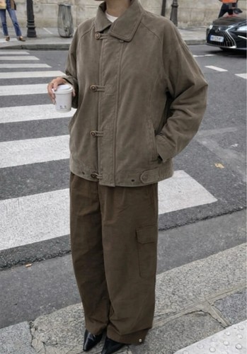 Veste vintage kaki - , style