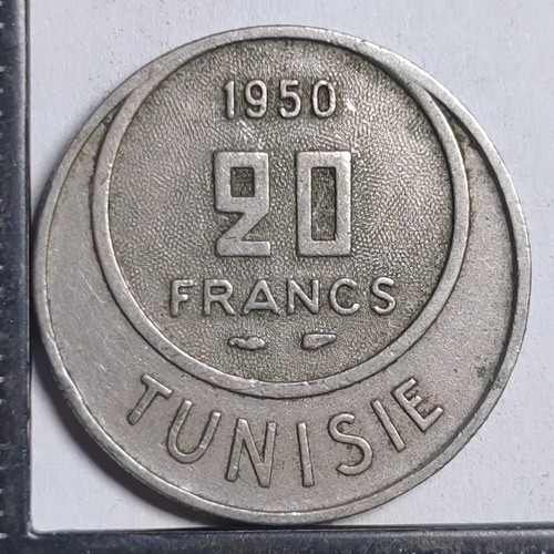 Francs 1950 tunisie tunisia - 1950,