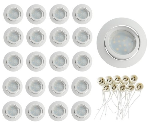 Lot spot encastrable 1 4 - 20, 1/4