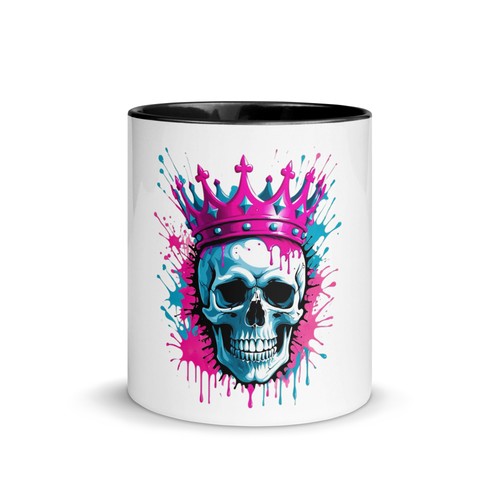 Tasse mit farbiger - , innenseite