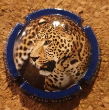 Jéroboam Capsule de champagne Marlé Alain guépard. Novembre 2022