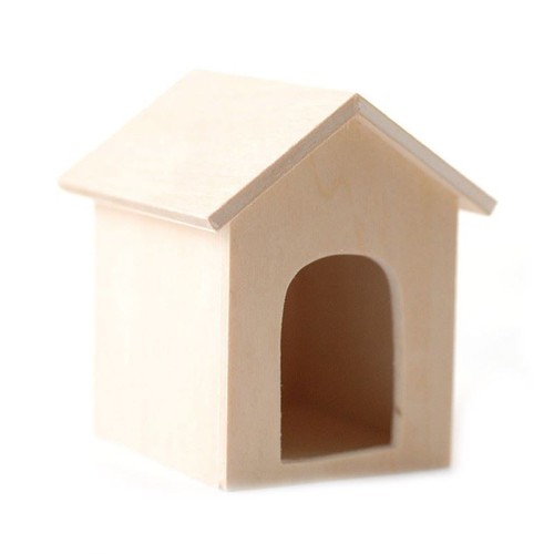 Maison poupées bare - poupées, bois