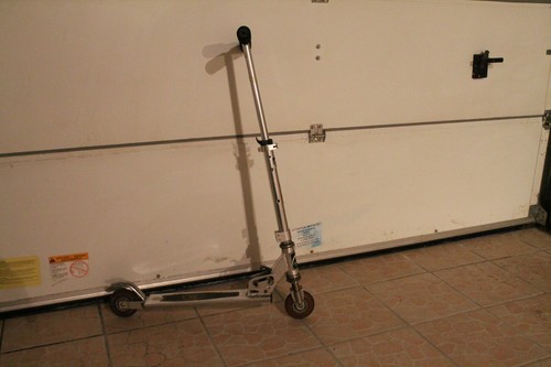 Trottinette acier pliable