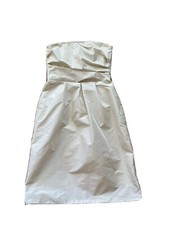 Comme Neuve Tres chic Robe Bustier Avec Boléro Blanche Marque Emma A La Folie