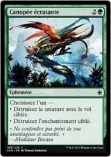 MTG Magic XLN - (x4) Crushing Canopy/Canopée écrasante, French/VF
