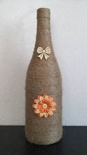 Bouteille décorative fait