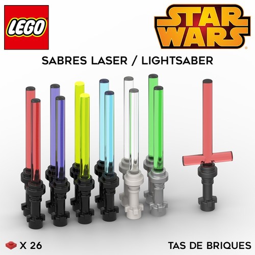 Lego pack armes sabre - lego,