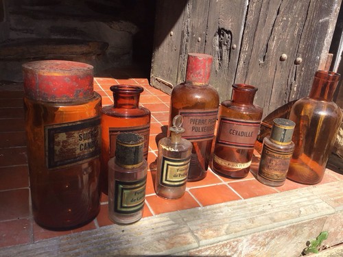 Lot pots pharmacie - lot,