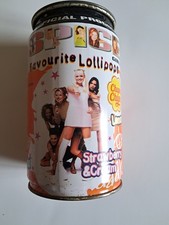 COLLECTOR boîte métallique CHUPA CHUPS SPICE GIRLS- GROUPE SPACE GIRL  RARE