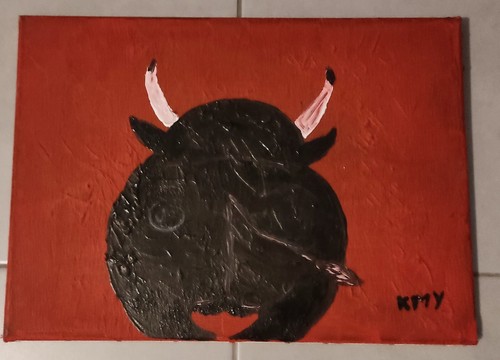 Peinture originale tête - –,