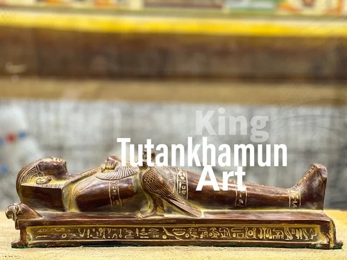 King tutankhamun statue one - tutankhamun,
