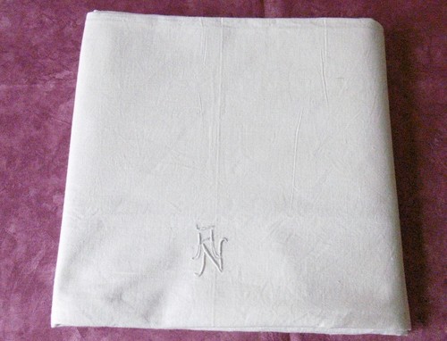 Drap vintage brodé - , d'un
