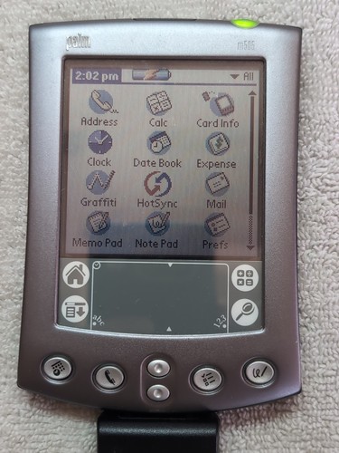 Tested palm pilot m505 pda - m505,