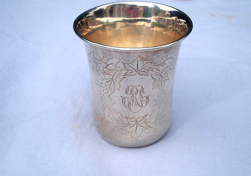 Timbale argent massif - timbale,