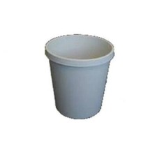 [Ref:H6105882] HELIT Corbeille à Papier Plastique 18 litres H 32 cm Gris
