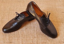 UNIC-FENESTRIER Chaussures Derbies Homme Tout Cuir Noir Made in France 41-42 EU