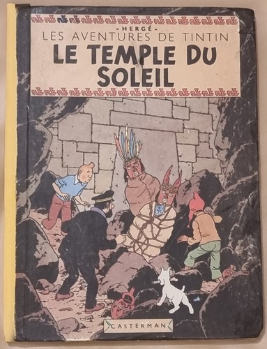 Tintin le temple du - tintin,