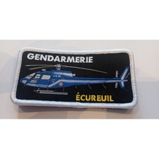 GENDARMERIE NAMETAG HELICOPTERE ECUREUIL