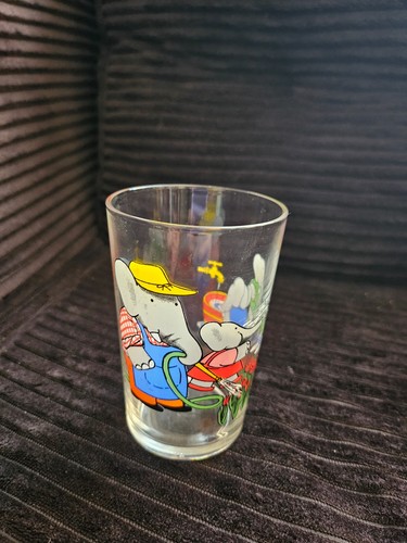 Ancien verre moutarde - ancien,
