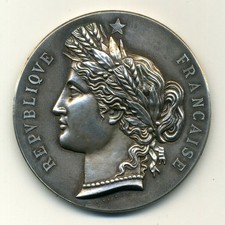 (3882) RARE Médaille Argent "